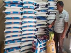 திருவண்ணாமலை அருகே குடோனில் பதுக்கிய 19 டன் ரேஷன் அரிசி பறிமுதல் - 4 பேர் கைது