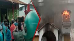 Tripura: ত্রিপুরার বিশালগড়ে সিপিএম পার্টি অফিসে আগুন লাগানোর অভিযোগ| Bangla News
