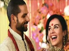 Shikhar dhawan | மனைவி ஆயிஷா முகர்ஜியுடன் ஷிகார் தவான்.. புகைப்படங்கள்!