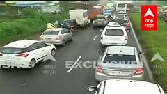 Mumbai-Goa Expressway : कोकणात जाणाऱ्यांची 'वाट' बिकट, 8 तासांच्या प्रवासासाठी 14 तास