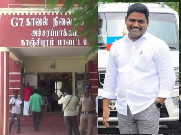 ’கட்டப்பஞ்சாயத்து செய்யும் போது எண்ட்ரி கொடுத்த போலீஸ்’- சிதறி ஓடிய சிறுத்தைகள் தலைமறைவு...! case registered against viduthalai siruthai district secretary for making death threats to a real estate tycoon in chengalpattu ’கட்டப்பஞ்சாயத்து செய்யும் போது எண்ட்ரி கொடுத்த போலீஸ்’- சிதறி ஓடிய சிறுத்தைகள் தலைமறைவு...!