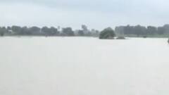 મોડાસાઃ ચાર કલાકમાં વરસ્યો છ ઇંચ વરસાદ, એક જ રાતમાં છલકાયું તળાવ