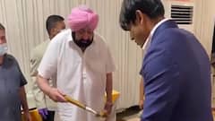 Capt Amarinder Singh dons chef's hat to welcome Olympians, cooks sumptuous cuisines