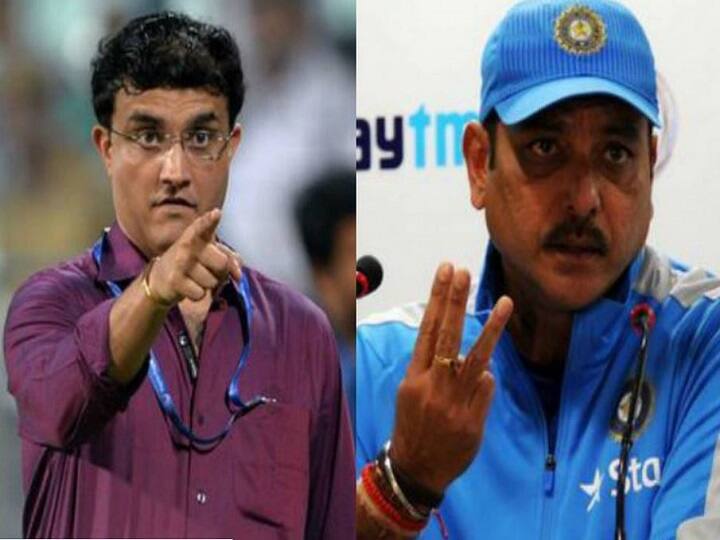 Blog, is Ganguly going to replace Ravi Shastri with Dhoni after t20 world cup? BLOG: क्या माही के बहाने रवि शास्त्री का 'खेला' करेंगे गांगुली?