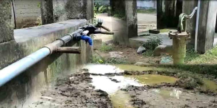 work of the drinking water project was stopped in Kanksa, West Burdwan political turmoil started West Burdwan: কাঁকসায় বন্ধ হয়ে গেল পানীয় জল প্রকল্পের কাজ, তুঙ্গে রাজনৈতিক তরজা