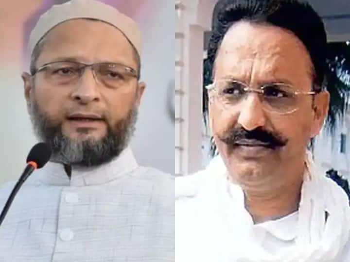 UP Assembly Election 2022: Asaduddin Owaisi's party AIMIM Offers ticket to Mukhtar Ansari मायावती ने चुनाव में टिकट काटा तो ओवैसी की पार्टी का एलान- मुख्तार अंसारी को टिकट देने के लिए हैं तैयार