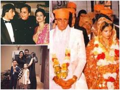 Sanjay Dutt और Richa Sharma के रिसेप्शन की अनदेखी तस्वीर वायरल, पिंक साड़ी में बला की खूबसूरत दिख रही हैं एक्टर की पहली पत्नी