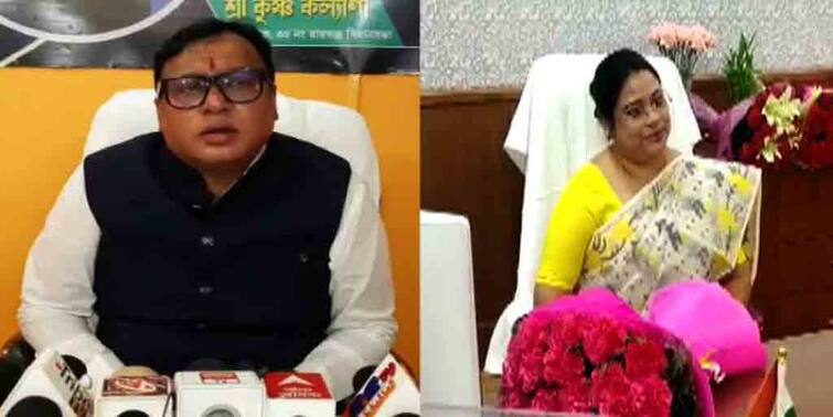 Raiganj BJP MP Debashree Chowdhury conspired to defeat him alleges MLA Krishna Klayani Raiganj BJP : 