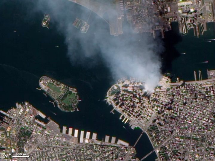 20 Years Of 9/11: How Satellites Captured Twin Tower Attacks From Space 2 Decades Ago | See Images