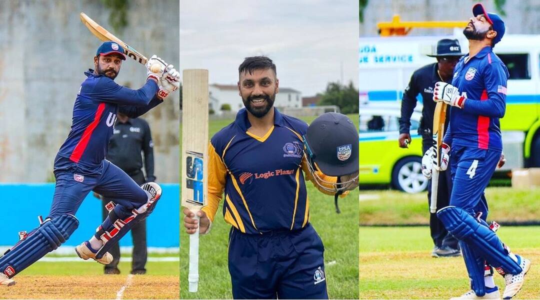 USA Cricketer Jaskaran Malhotra Smashing Six Sixes in an Over ભારતીય ખેલાડીએ વનડેમાં 6 બોલમાં 6 છગ્ગા ફટકારીને ઈતિહાસ રચ્યો, 20 બોલમાં 112 રન ઝૂડી નાંખ્યા