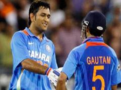 Gautam Gambhir Softens Tone On Dhoni, Calls Mentor's Appointment As Beneficial For Young Players