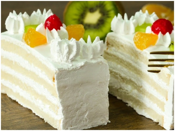 birthday cake recipe | No whipped cream, oven, egg | Easy Birthday Cake |  Frosting with Milk Cream - YouTube