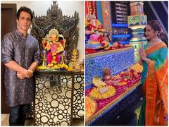 Ganesh Chaturthi 2021: देश में मची गणेश चतुर्थी की धूम, Madhuri Dixit से लेकर Kajol तक, सितारों ने ऐसे दी फैन्स को बधाई