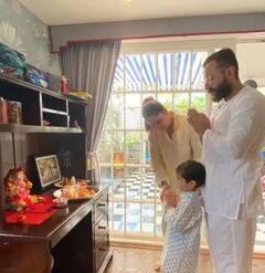 Ganesh Chaturthi 2021: तैमुरसह अनेक कलाकारांच्या मुलांनी केली बाप्पाची पूजा, पाहा फोटो