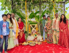 In Pics: గణపతి సేవలో ఎమ్మెల్యే రోజా.. ఫ్యామిలీతో కలిసి ప్రత్యేక పూజలు.. ఫోటోలు