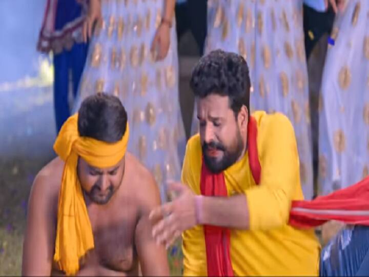 Bhojpuri Video Song: सुपरस्टार Amitabh Bachchan के गाने 'खइके पान बनारस वाला' का Ritesh Pandey ने बनाया रीमेक, देखें वीडियो Bhojpuri Video Song: Bhojpuri Actor Ritesh Pandey Song Khaike Pan Banaras Wala Collect 1 Million Views youtube video Bhojpuri Video Song: सुपरस्टार Amitabh Bachchan के गाने 'खइके पान बनारस वाला' का Ritesh Pandey ने बनाया रीमेक, देखें वीडियो