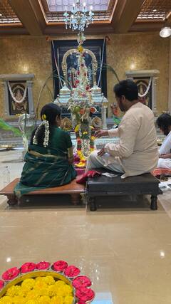 Chiranjeevi Konidela: చిరు ఇంట్లో ఘనంగా వినాయక చవితి వేడుకలు