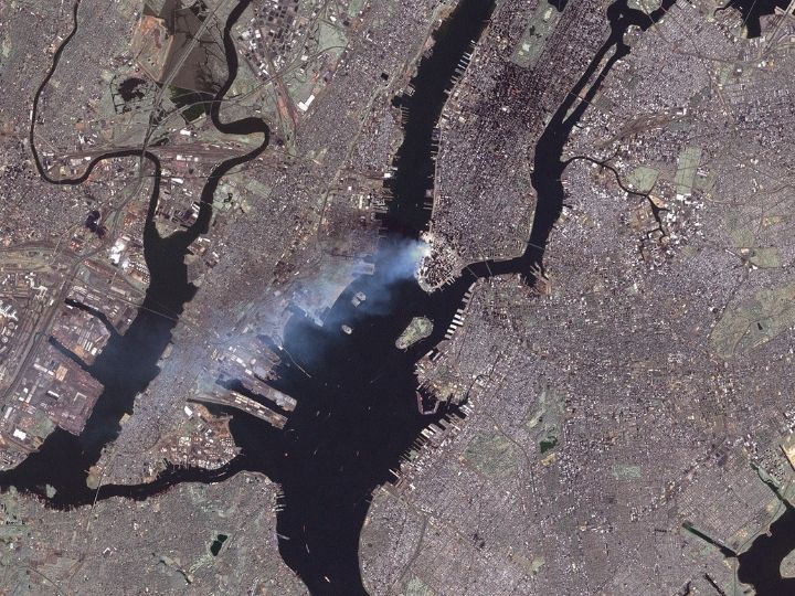 20 Years of 9/11: How Satellites Captured the Twin Tower Attacks from Space 2 Decades Ago |  View pictures