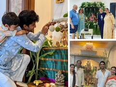 Ganesh chaturthi 2021: మహేష్ బాబు, నాని, తమన్నా ఇళ్లల్లో వినాయక చవితి సందడి.. సెలబ్రిటీలు ఇలా పండగ చేసుకున్నారు