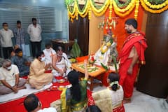 Ganesh Chaturthi 2021: తెలంగాణ బీజేపీ ఆఫీస్‌లో వినాయక చవితి వేడుకలు.. పూజలు చేసిన కేంద్రమంత్రి కిషన్ రెడ్డి