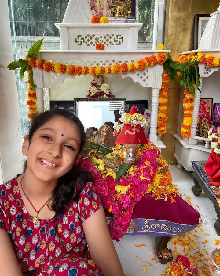 మహేష్ బాబు ఇంట్లో వినాయక చవితి..