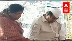 Ahmednagar : प्रवरा उद्योग समूहाचा बाप्पा विराजमान, राधाकृष्ण विखे पाटलांच्या हस्ते प्रतिष्ठापना