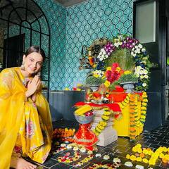IN PICS | Kangana Ranaut’s Ganesh Chaturthi Celebration With Family