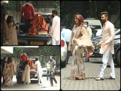 Ganesh Chaturthi Celebration: खान परिवार में धूमधाम से हुआ गणपति बप्पा का स्वागत, रितेश देशमुख और जेनेलिया भी पहुंचे