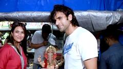 Divyanka Tripathi & Vivek Dahiya dance their hearts out while welcoming Bappa home