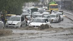 Delhi-NCR rains | Traffic Jam, water-logged underpass & IGI T3 submerged in water