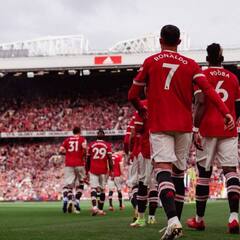 Cristiano Ronaldo : ফার্স্ট হাফেই গোল, ম্যান ইউতে রাজকীয় প্রত্যাবর্তন সি আর সেভেনের