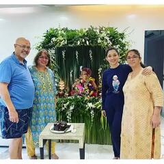 Ganesh Chaturthi 2021: महेश बाबूपासून ते तमन्ना भाटिया पर्यंत या साऊथ इंडियन कलाकारांनी केले बाप्पाचे स्वागत