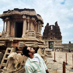 Vishwak Sen: హంపిలో విశ్వక్ సేన్.. ఫొటోలు భలే ఉన్నాయే!