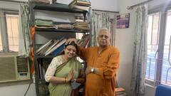 WB By-Poll: ‘আশীর্বাদ চাইতে’ তথাগত রায়ের সঙ্গে সাক্ষাৎ ভবানীপুরের বিজেপি প্রার্থীর | Bangla News