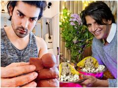 Ganesh Chaturthi 2021: Karanvir Bohra से लेकर Gurmeet Choudhary तक, इन टीवी सेलेब्स ने घर पर बनाई गणपति बप्पा की इको-फ्रेंडली मूर्ति