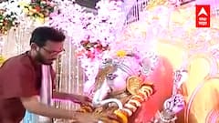 Nashik Ganeshotsav : नाशिकच्या कारंजा मित्र मंडळाचं 103 वं वर्ष, बाप्पासाठी मिरवणुकीचा देखावा