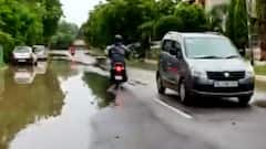 Greater Noida Rain: बारिश के पानी से जलमग्न हुई सड़कें, सुनिए लोगों की परेशानी