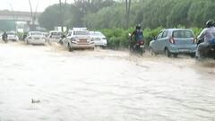 Delhi Rains: Waterlogging of 2-3 feet between Dhaula Kuan & Airport road | Ground Report