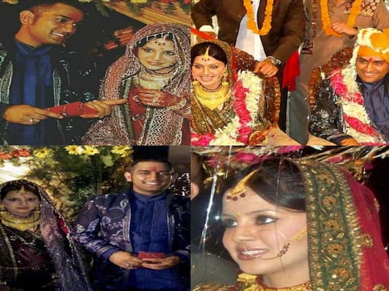 Wedding Album: लाइमलाइट से दूर धोनी ने साक्षी को चुना अपना लाइफ पार्टनर, सोने में लदी दुल्हनिया के साथ लिए थे सात फेरे Wedding Album: लाइमलाइट से दूर धोनी ने साक्षी को चुना अपना लाइफ पार्टनर, सोने में लदी दुल्हनिया के साथ लिए थे सात फेरे