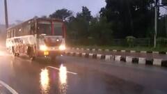 Delhi-NCR में तेज हवाओं को साथ जोरदार बारिश