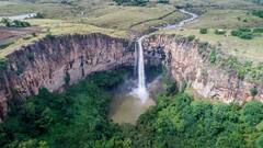 In Pics : मराठवाड्यातलं अद्भुत सौंदर्य! विंचरणा नदीवरचा 'दुधसागर' असलेला सौताड्याचा धबधबा