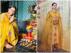 In Pics: ‘थलाइवी’ की रिलीज के बाद परिवार के साथ Kangana Ranaut ने लिया गणपति बप्पा का आशीर्वाद, देखिए खूबसूत अंदाज