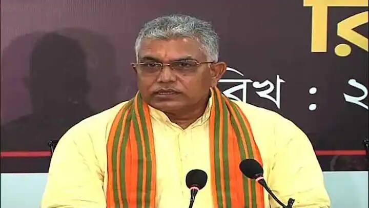 Bhabanipur By Election 2021: If you are so confident, stay at home, why are the ministers moving around, Dilip Ghosh slams TMC Bhabanipur By-Elections: দম থাকলে বাড়িতে বসে থাকুন, মন্ত্রীদের পাড়ায় পাড়ায় ঘোরাচ্ছেন কেন?  তৃণমূলকে কটাক্ষ দিলীপের