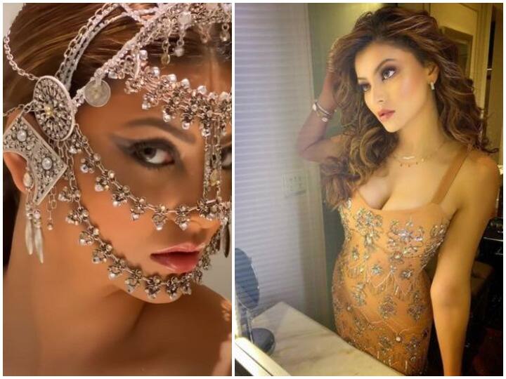 अपने लुक और स्टाइल के लिए फेमस एक्ट्रेस उर्वशी रौतेला का एक नया वीडियो सोशल मीडिया पर काफी धमाल मचा रहा हैं. वीडियो में वो एक इंटरनेशनल ब्रांड के लिए डायमंड से बना हुआ मास्क पहने शूटिंग करते हुए दिखाई दे रही हैं. डालिए उनके नए लुक पर एक नजर.......