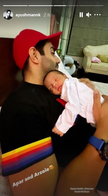 Ayushmann Khurrana Shares First PIC Of Brother Aparshakti’s Daughter Arzoie
