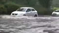 Delhi Rains and 3 different pictures of protest