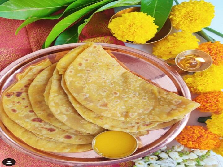 Know about the easy recipe of Puran Poli for Ganpati Utsav 2021 Ganpati Utsav 2021 Puran Poli Recipe: गणपति उत्सव पर बनाएं महाराष्ट्र की फेमस डिश पूरन पोली, जानें इसकी आसान रेसिपी