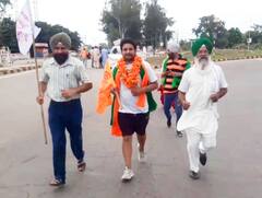 ਨੌਜਵਾਨ ਨੇ ਸ਼ੁਰੂ ਕੀਤੀ ਵਿਸ਼ਵ ਪੱਧਰ ਦੀ ਦੌੜ, ਸਿਆਸੀ ਰੈਲੀਆਂ ਦਾ ਹਿਸਾ ਬਣਨ ਵਾਲਿਆਂ ਲਈ ਜਾਗਰੂਕਤਾ ਮੁਹਿੰਮ 