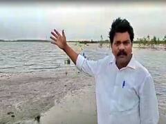 East Godavari News: మళ్లీ నీట మునిగిన ఆవ భూములు.... ఎమ్మెల్యే, ఎంపీలు ఎవరొచ్చి సమాధానం చెప్తారని ఓ వ్యక్తి వీడియో