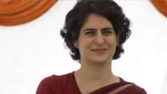 Priyanka Gandhi reaches to meet family after 3 kids die due to wall collapse in Amethi